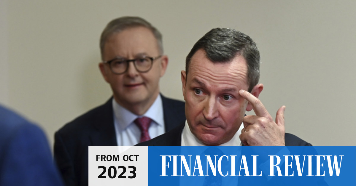 Mark McGowan and Joe Hockey Former WA premier now has four new jobs